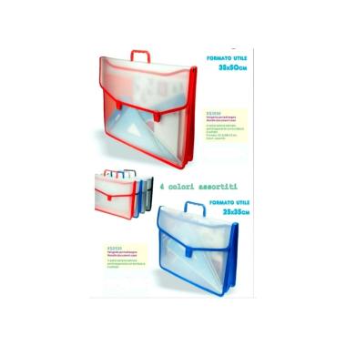 Valigetta portadisegno ppl 25x35 c/soffietto