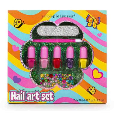 Nail art set gems tri-coastal groovy feelings