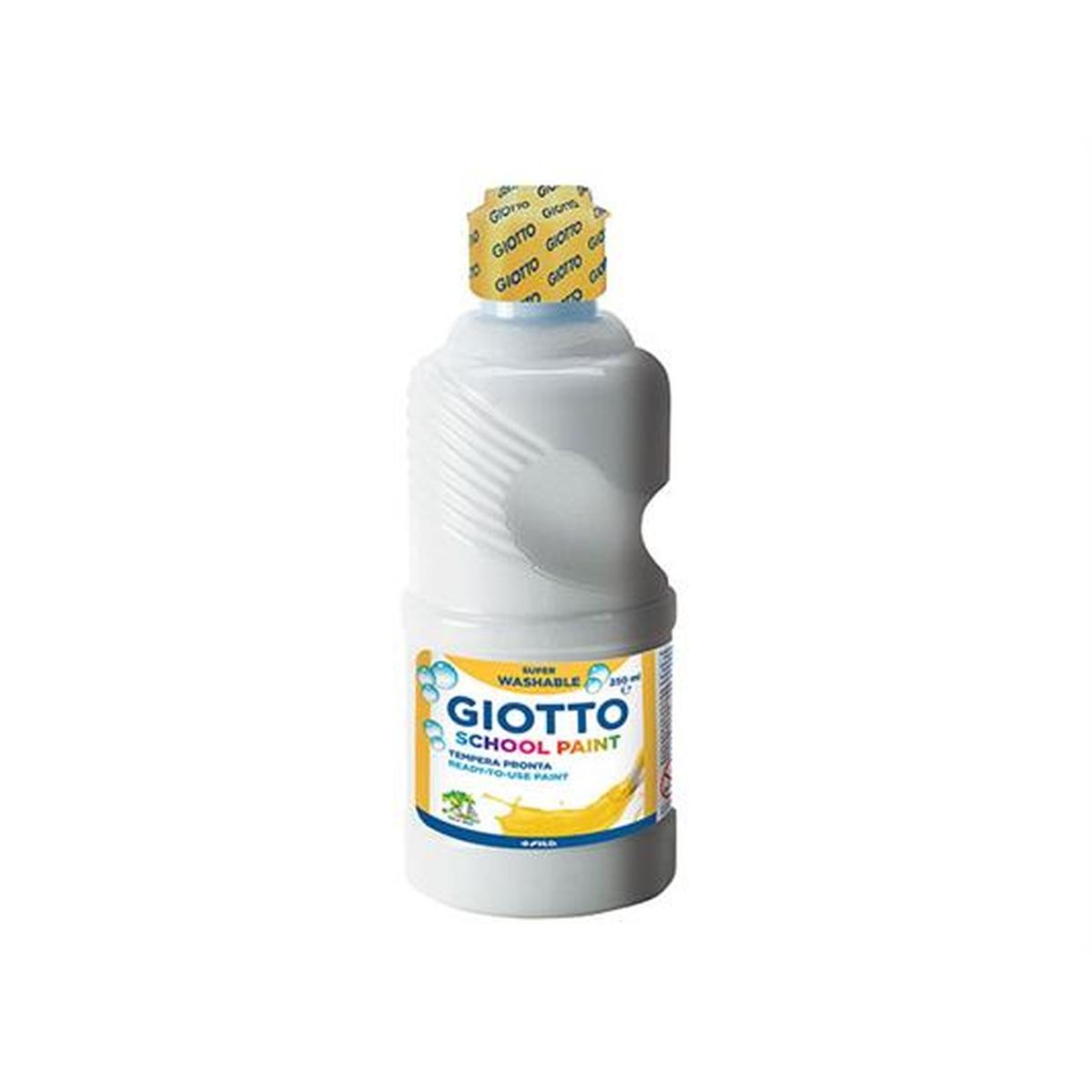 Giotto tempera pronta 500 ml bianco