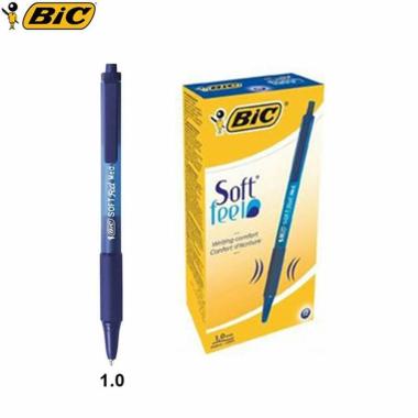 Penna sfera soft feel clic grip 12pz blu