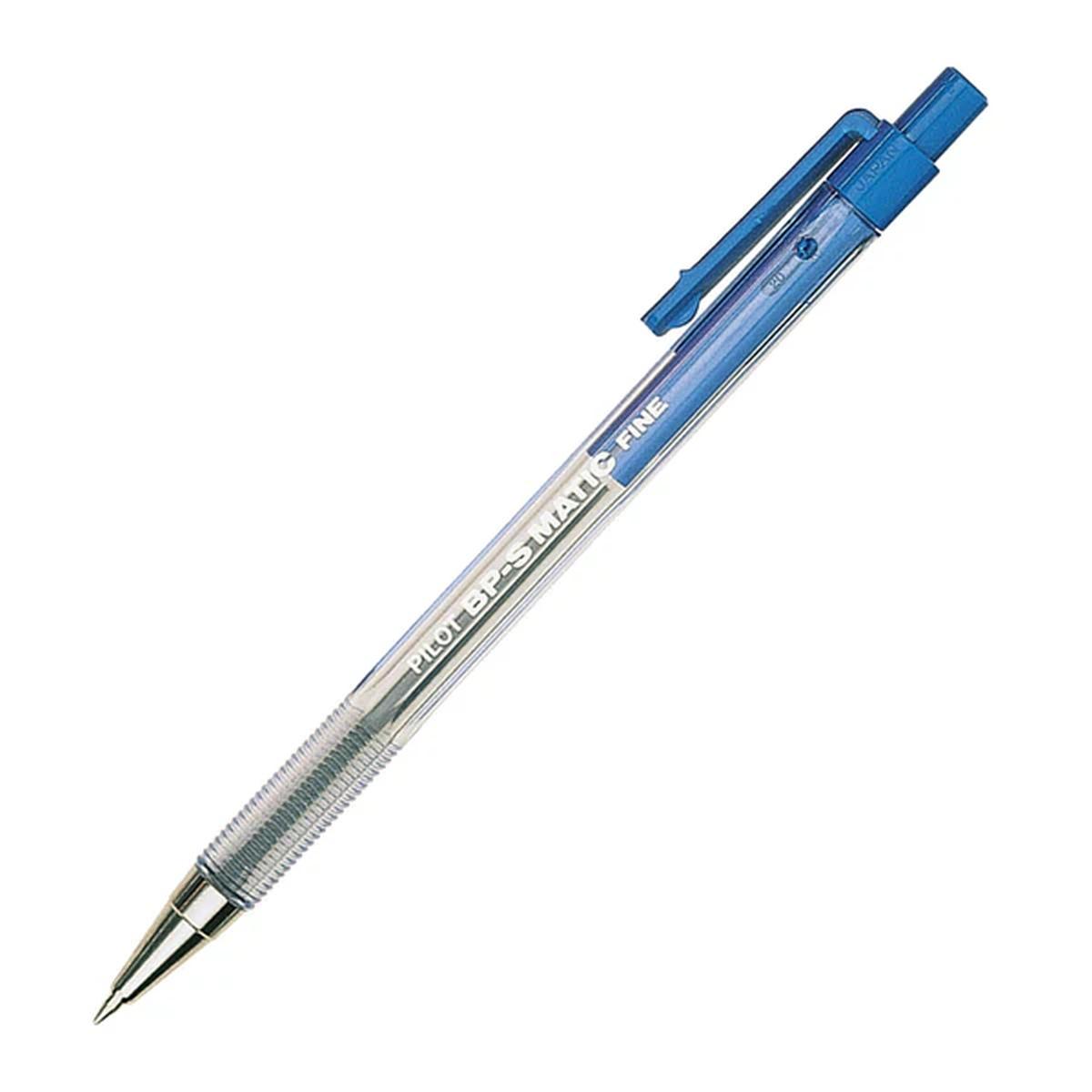 Penna sfera matic punta f cf.12 pz.blu
