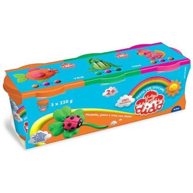 Dido' tris verde arancio magenta 3x220 gr