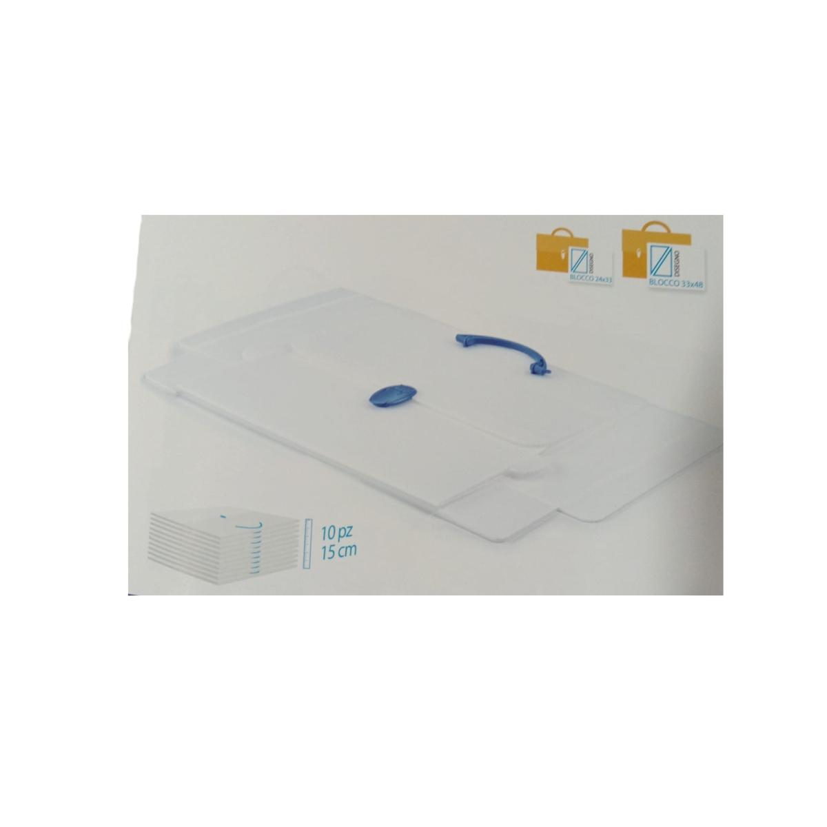 Valigetta polionda neutra salvaspazio 27x37.5x5 1ch