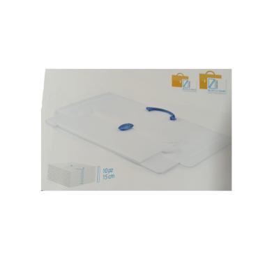 Valigetta polionda neutra salvaspazio 27x37.5x5 1ch