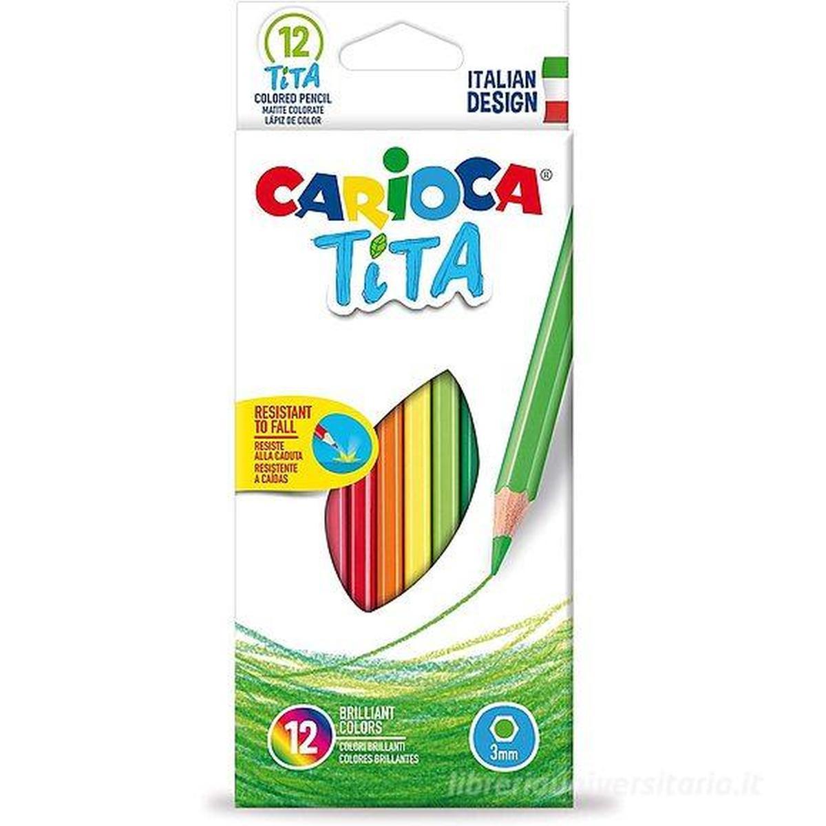 Carioca pastelli tita 12pz