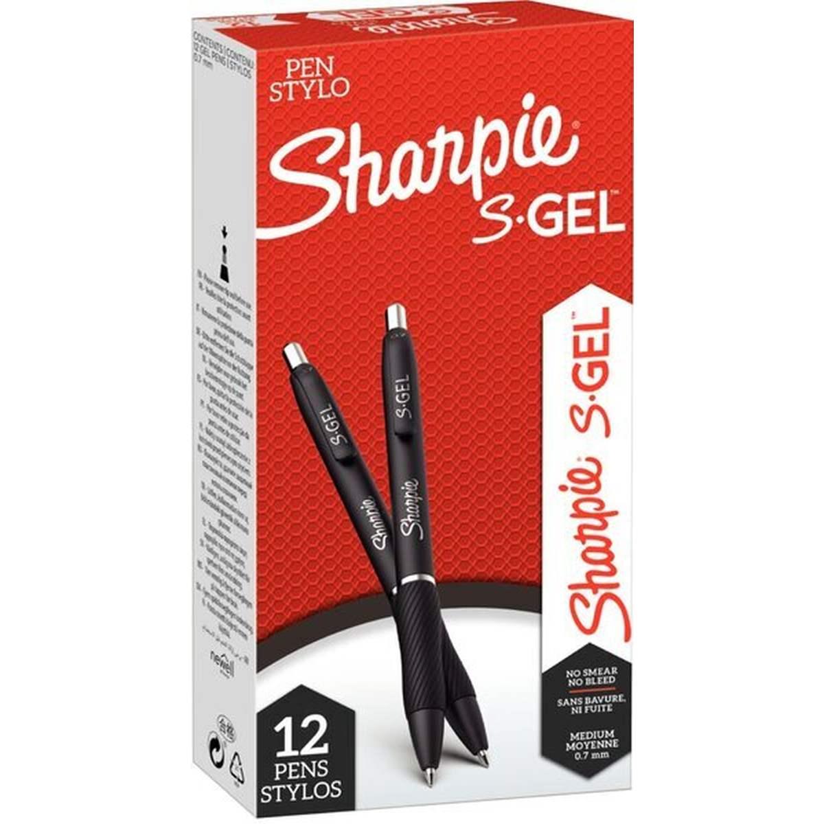 Penna sharpie gel 0.7mm nero cf12