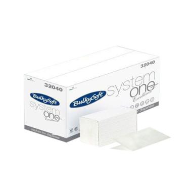 Tovaglioli interfogliati 210x160 bulky per system one 20cf da 200pz