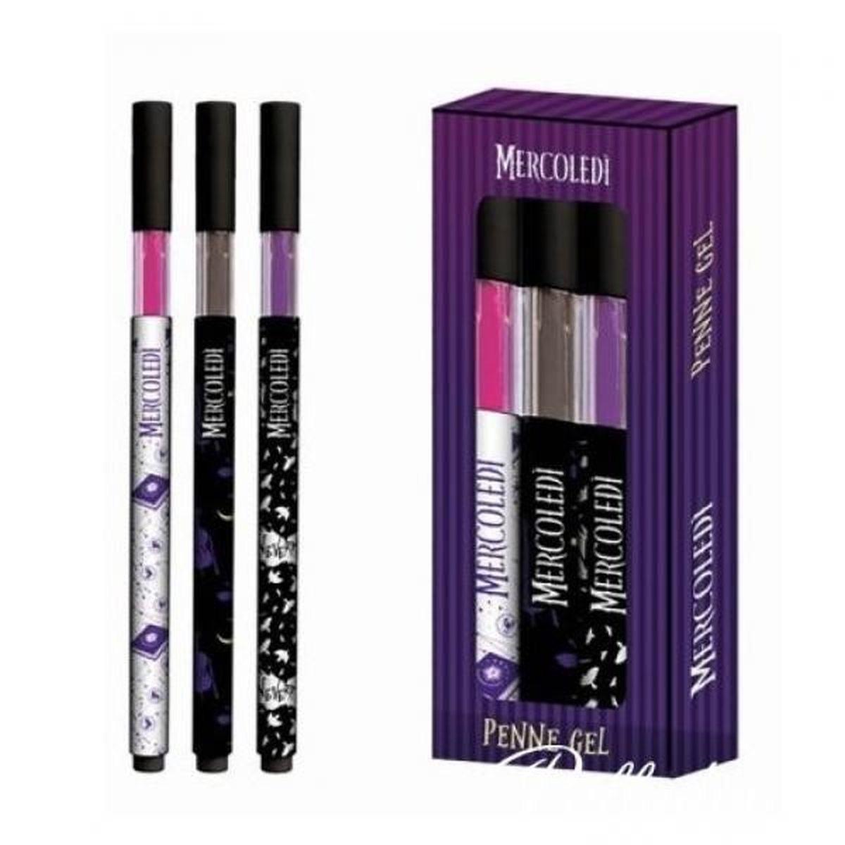 Set 3 penne gel mercoledi