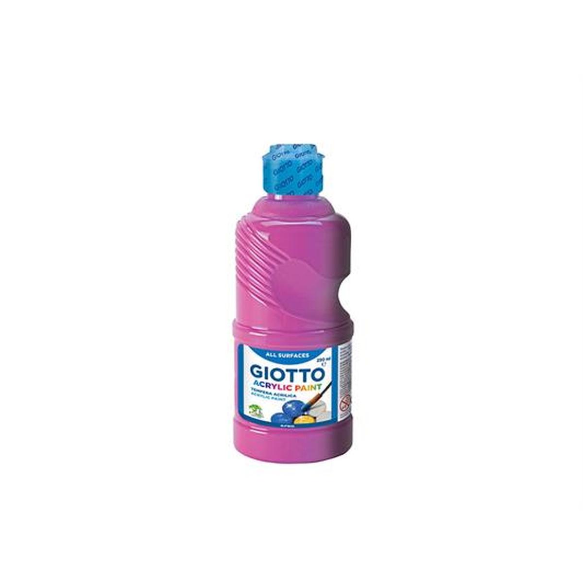 Giotto tempera acrilica 250 ml magenta