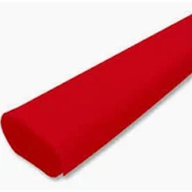 Carta crespa 40gr. 10pz rosso