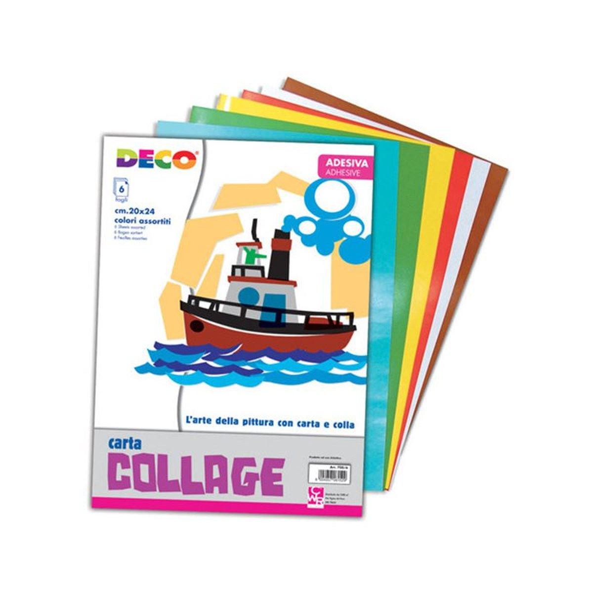 Album collage ades. 6 fg. 20x24 ass.