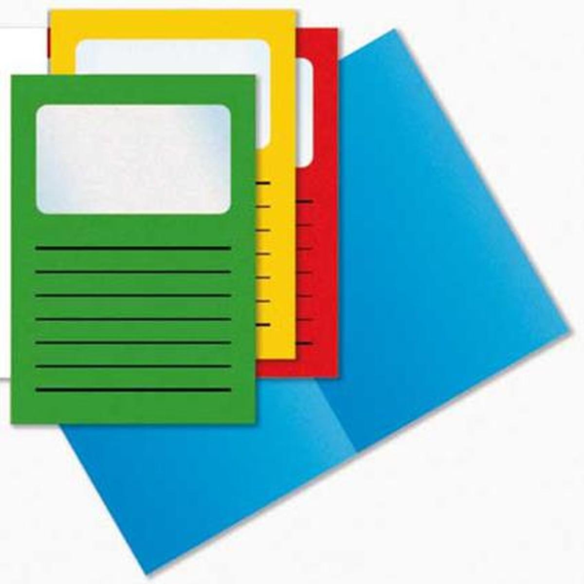 Cartelline norway 140gr 22x31 c/ fin. cf50 verde