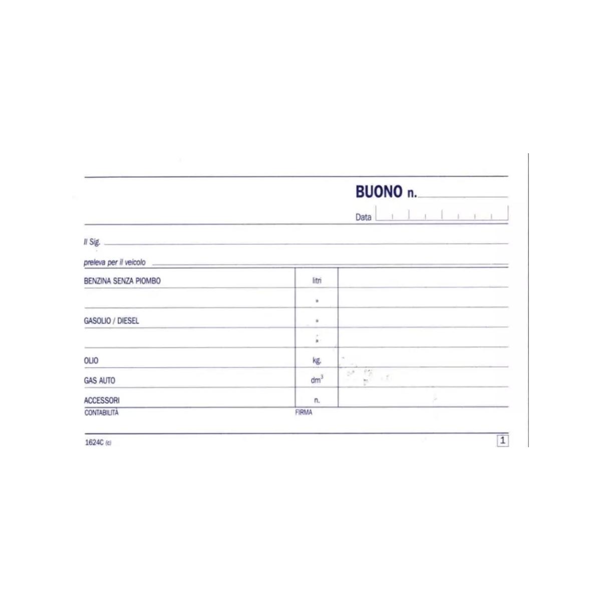 Buoni consegna carbonati 2 cp 17x24