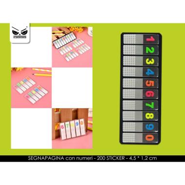 Segnapagina numerati