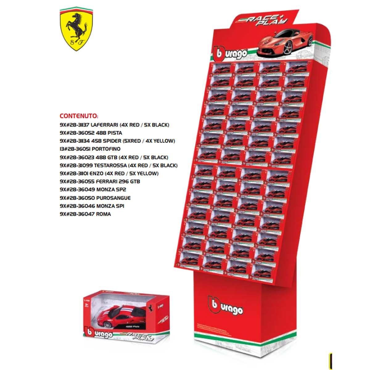 Ass burago ferrari 1:43