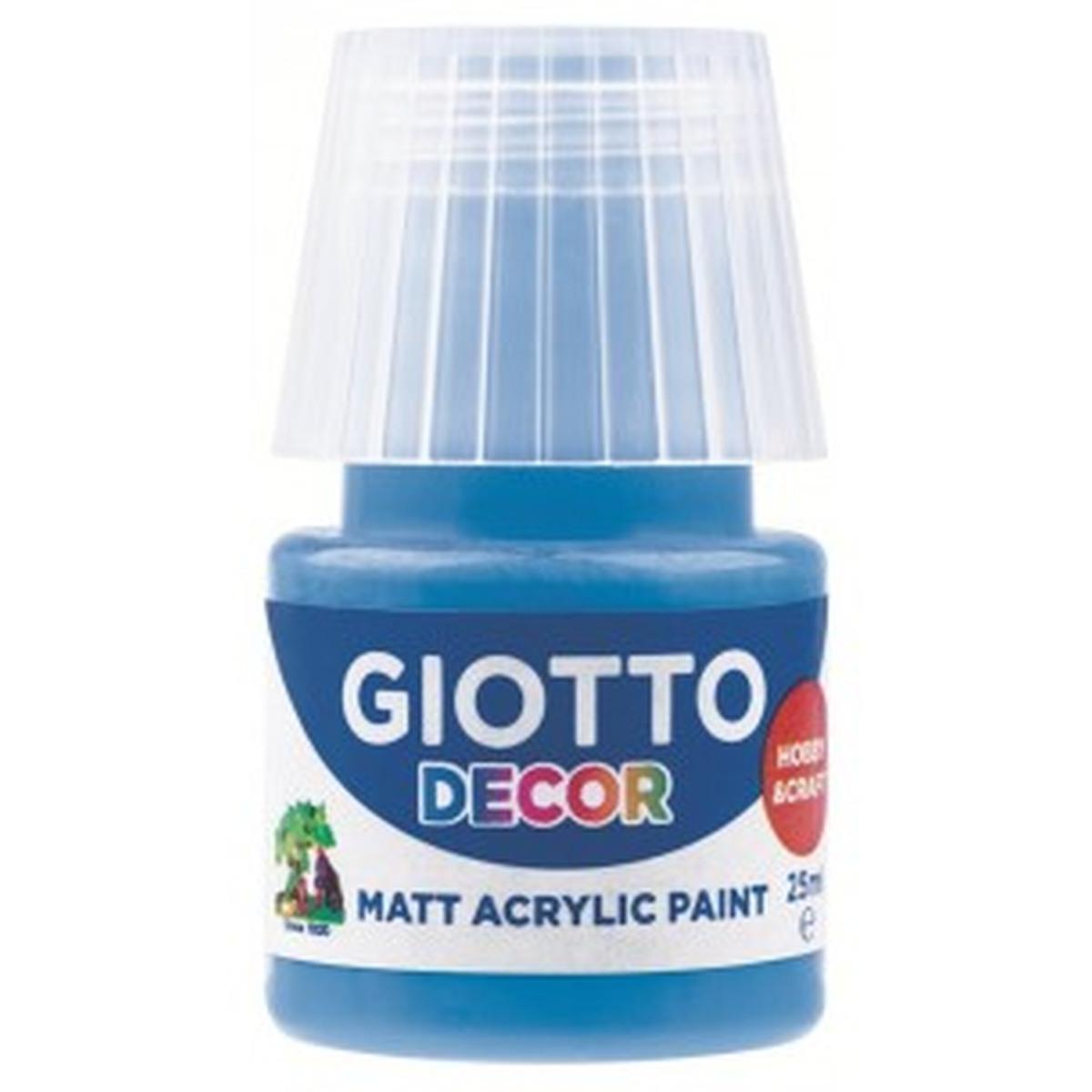 Giotto decor acrylic monoc.50ml blu oltr