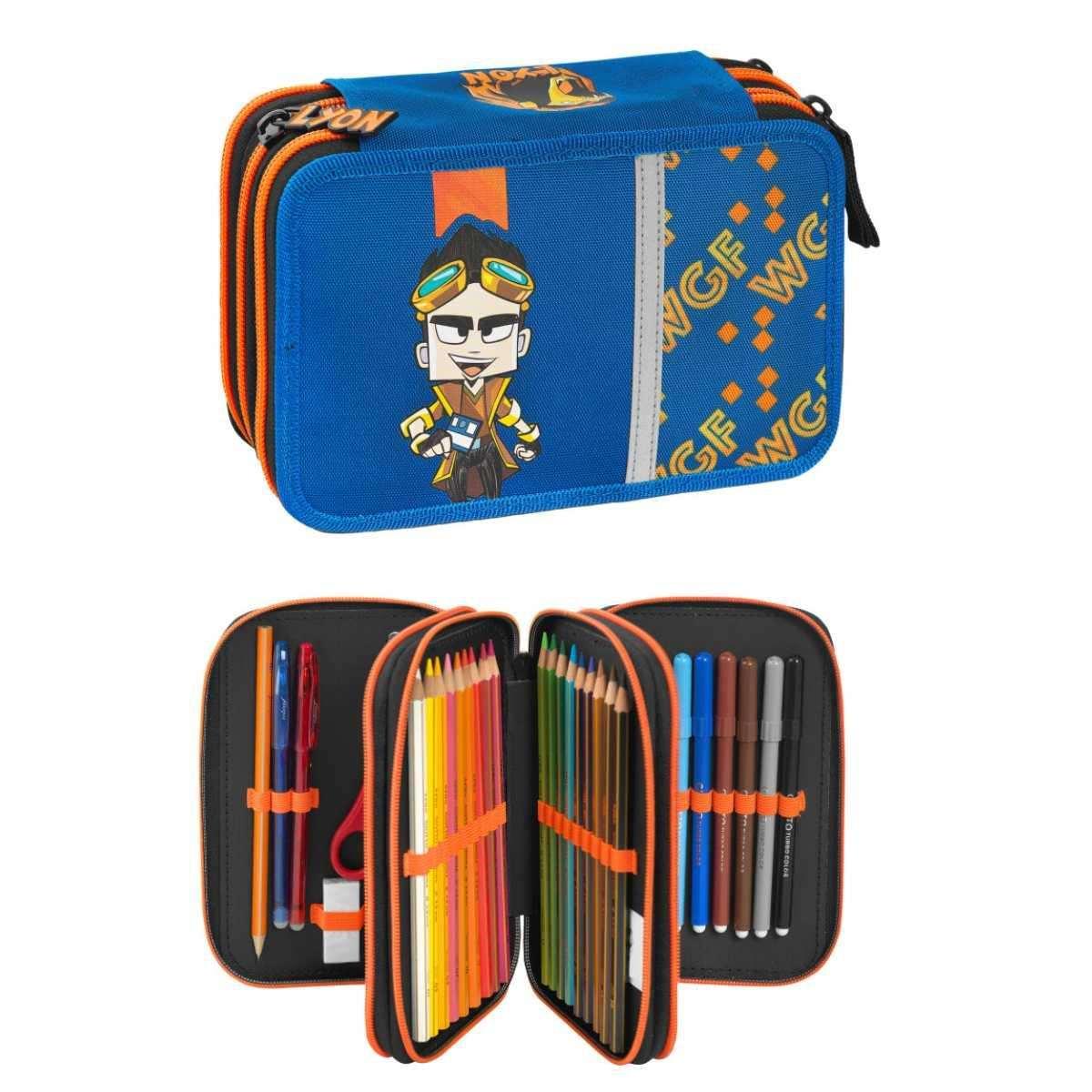 Astuccio 3 zip lyon gamer 23