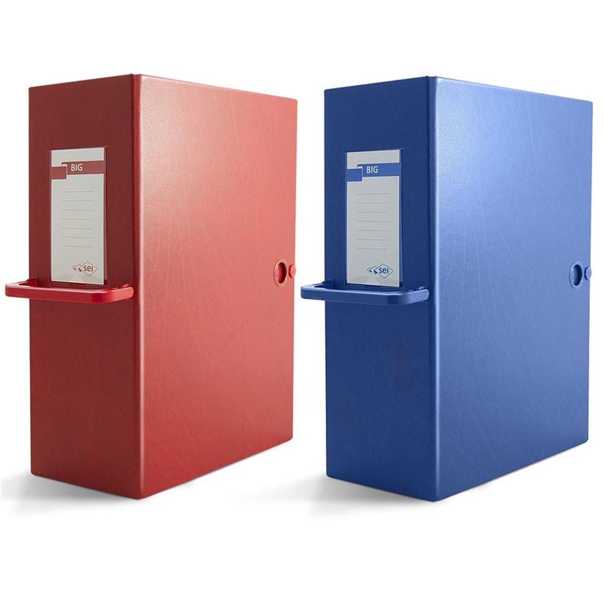 Scatola archivio big 120 25x35 blu