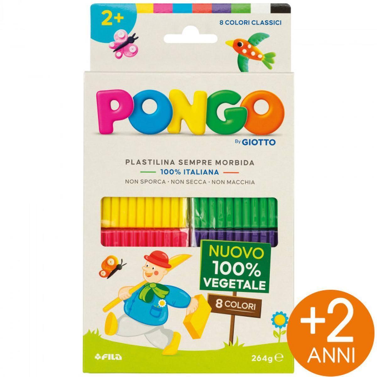 Giotto pongo classici 8x33 gr