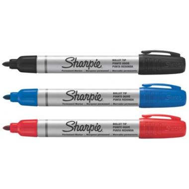 Sharpie p.tonda 1,0 f/met. blu pz.12
