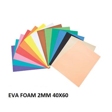 Fogli eva foam 2mm 40x60 blu