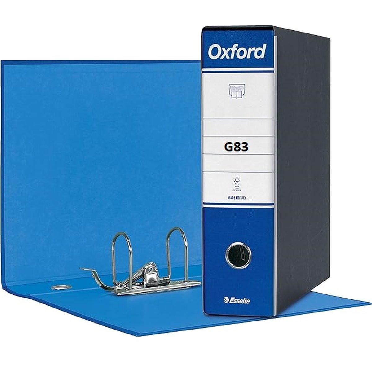 Raccoglitore commerciale d.8 oxford g83 blu