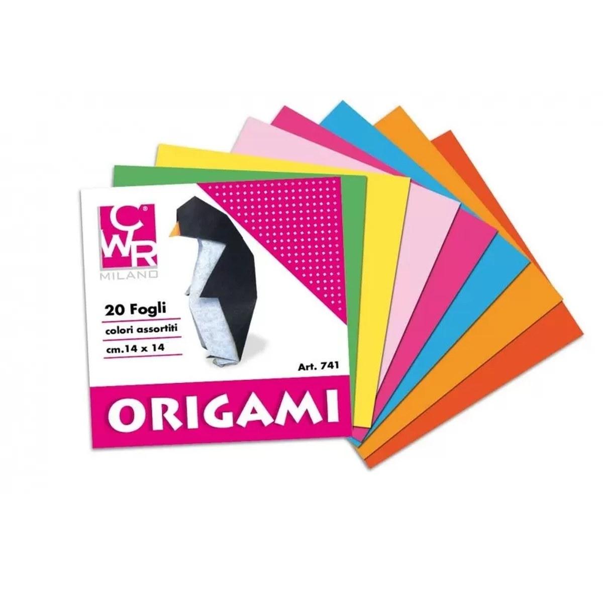 Carta origami col ass 100fg.10x10