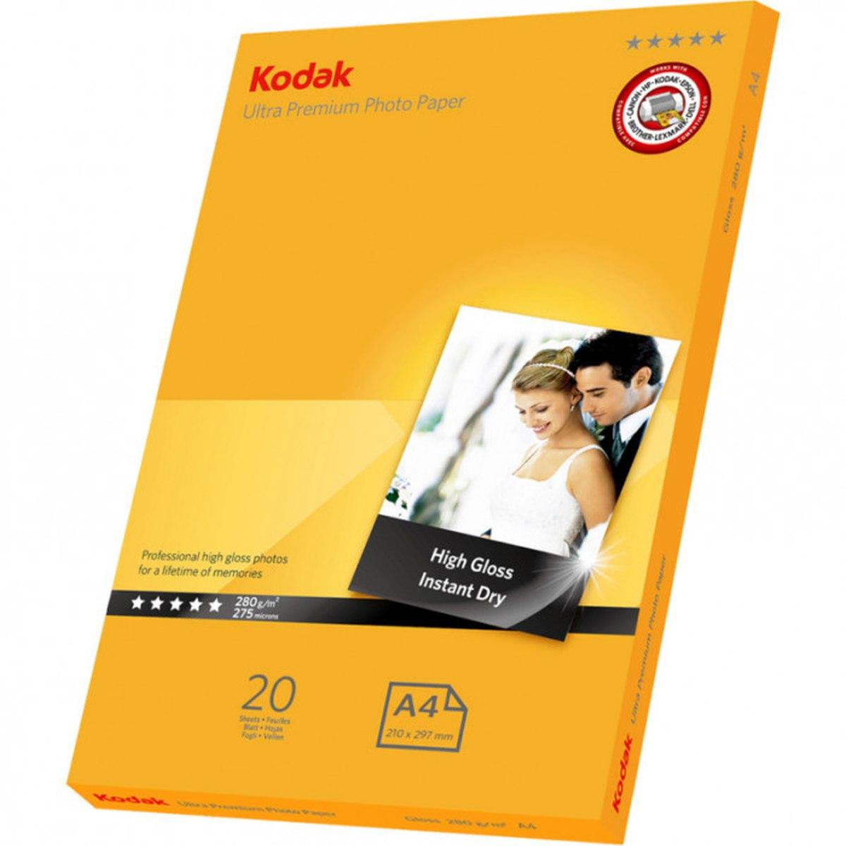 Kodak carta fotografica a4 180gr 20fg