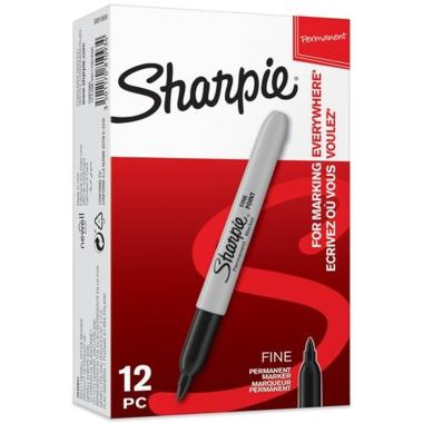 Marker sharpie fine pz.12 nero