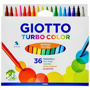 Giotto pennarelli turbo color cf.36 pz.