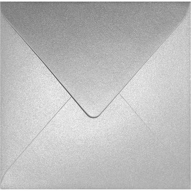 Blister 25 buste 14.5x14.5 t/p gr.120 perla argento