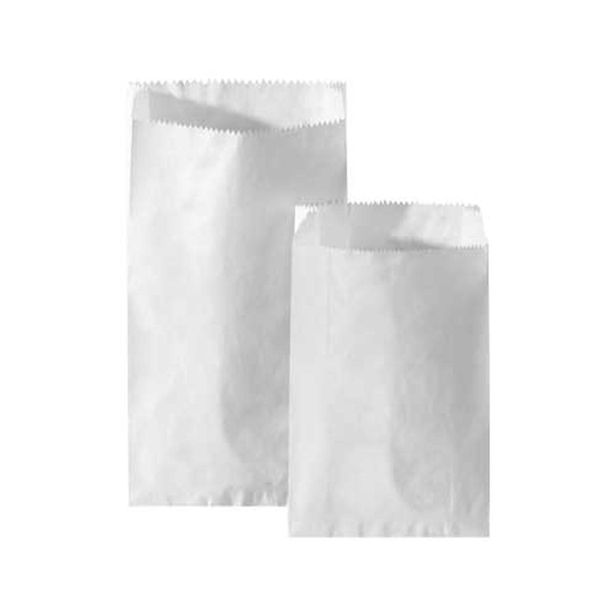 Sacchetti in carta bianco kraft 14x28 10kg