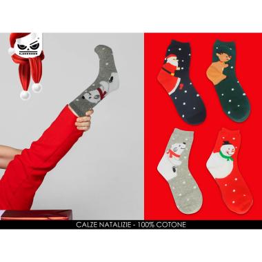 Calze natalizie mis. 36-39.