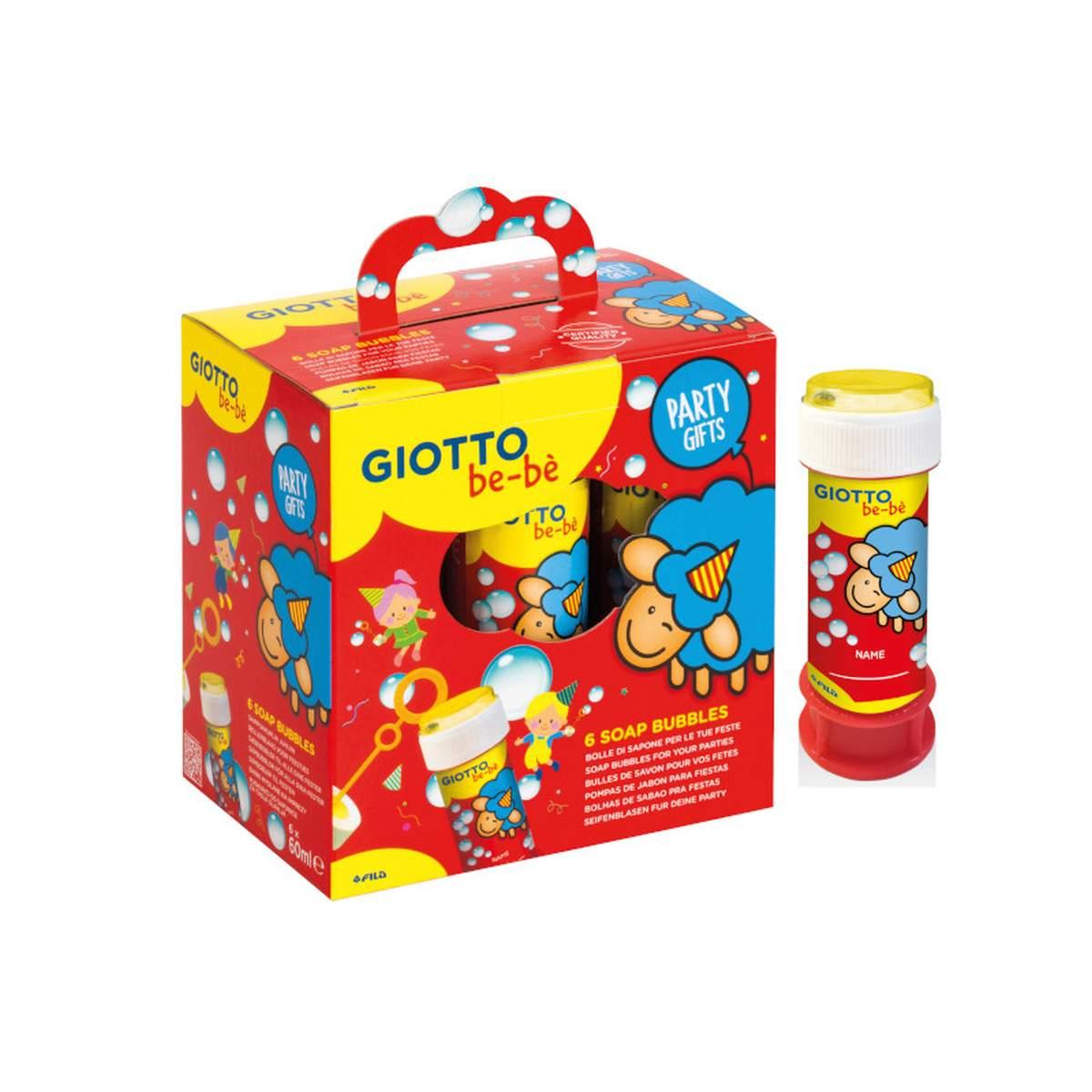 Bolle di sapone giotto bebe' cf6