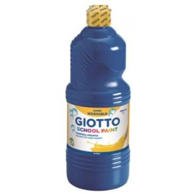Tempera pronta school paint 1lt blu