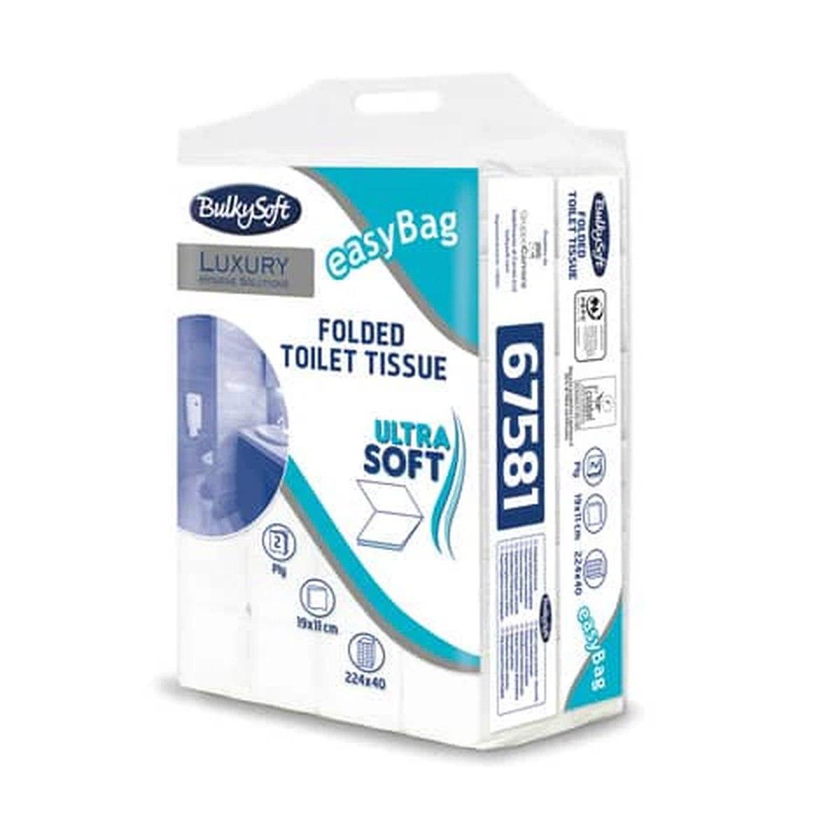 Carta igienica interfogliata bulky 224gf cf40