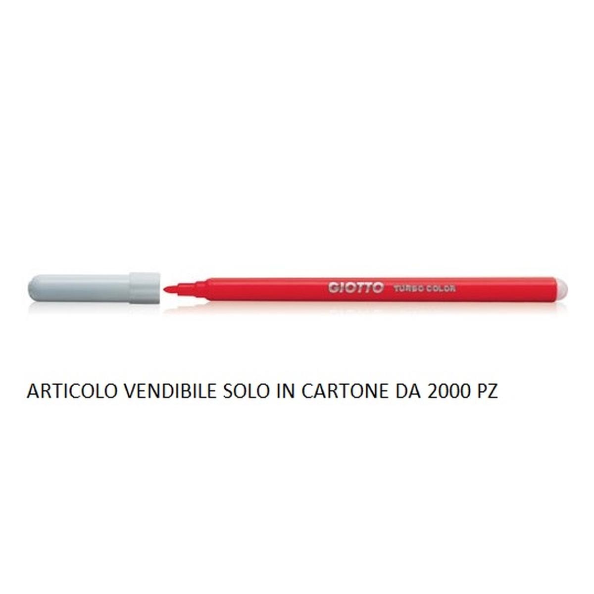 Giotto turbocolor rosso carminio cf2000