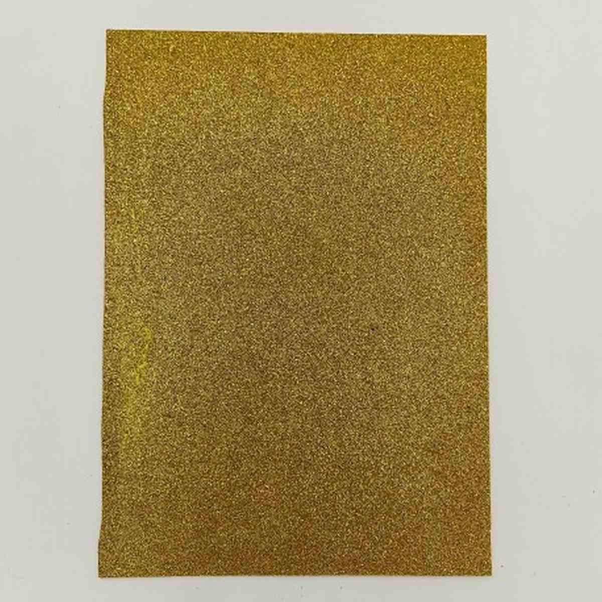 EVA foam GLITTER 1fg. 40x60cm col. ORO CHIARO