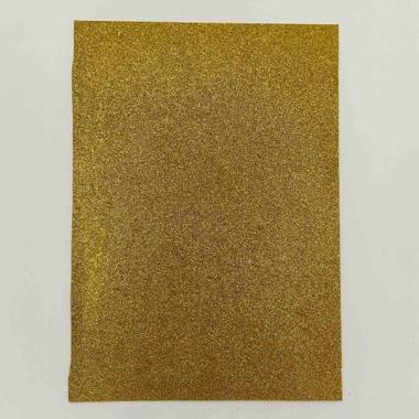 EVA foam GLITTER 1fg. 40x60cm col. ORO CHIARO