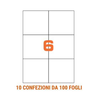 Cf.100 etichette ades. su a4 105x99