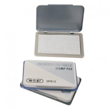 Cuscinetto per timbri 8x12 nero