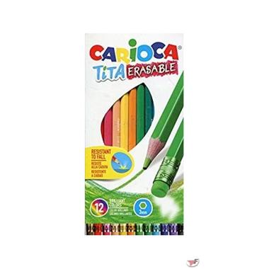 Carioca pastelli tita erasable 12pz