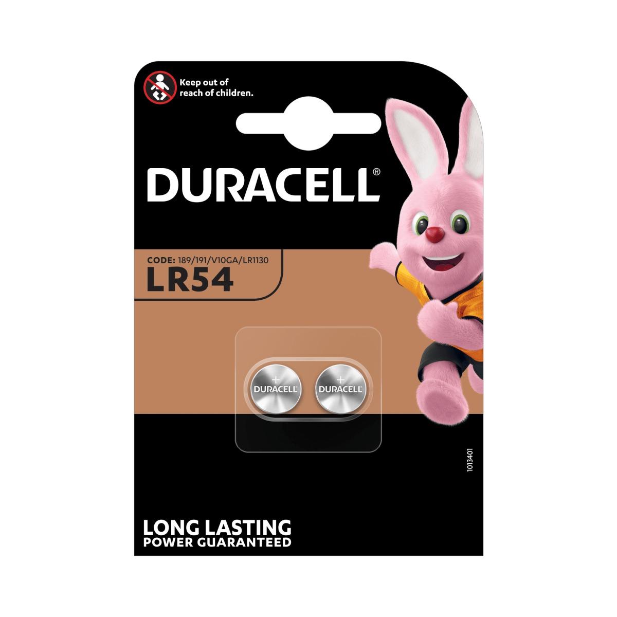Duracell lr54 ultra 2pz 1.5v