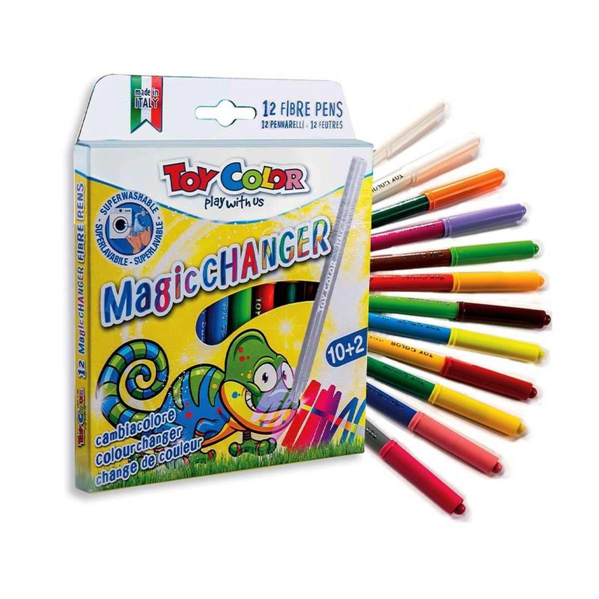 Pennarelli 10+2 magic changer superlavabili
