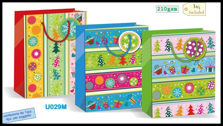 Shopper natale 26x32x12