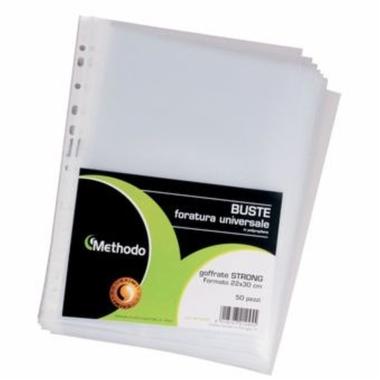 Buste forate liscie 22x30 strong cf50