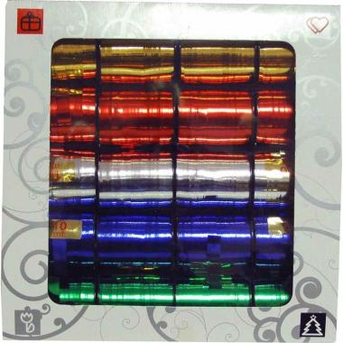 Nastro lux metal 10x10  ass 20pz