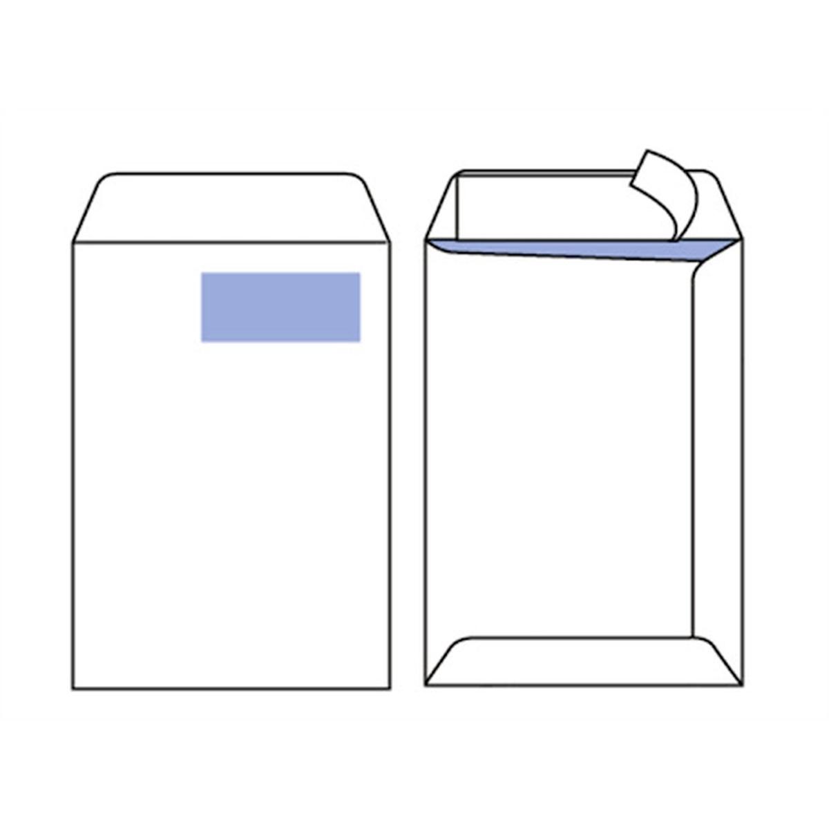 BUSTE A SACCO COMPETITOR C/STRIP 23x33 C/FIN 500PZ