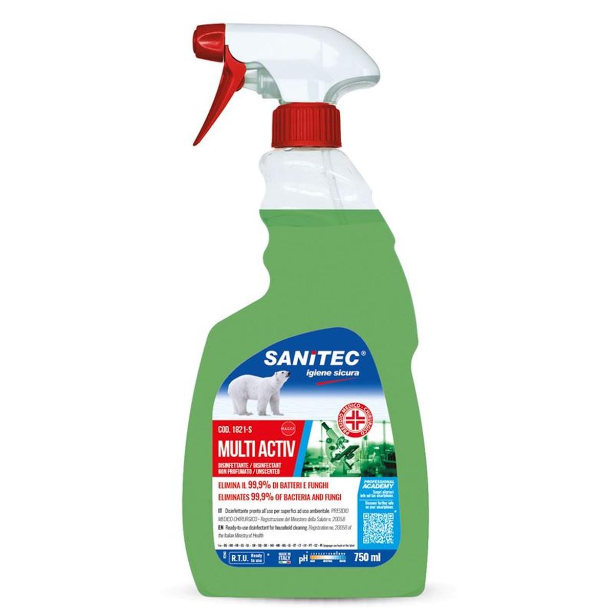Sanitec multi activ disinfettante ml750