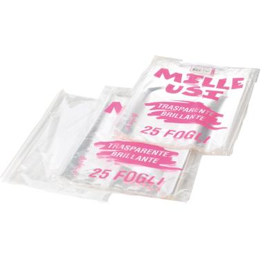 Fogli cellophane 100x130 neutro fg.25